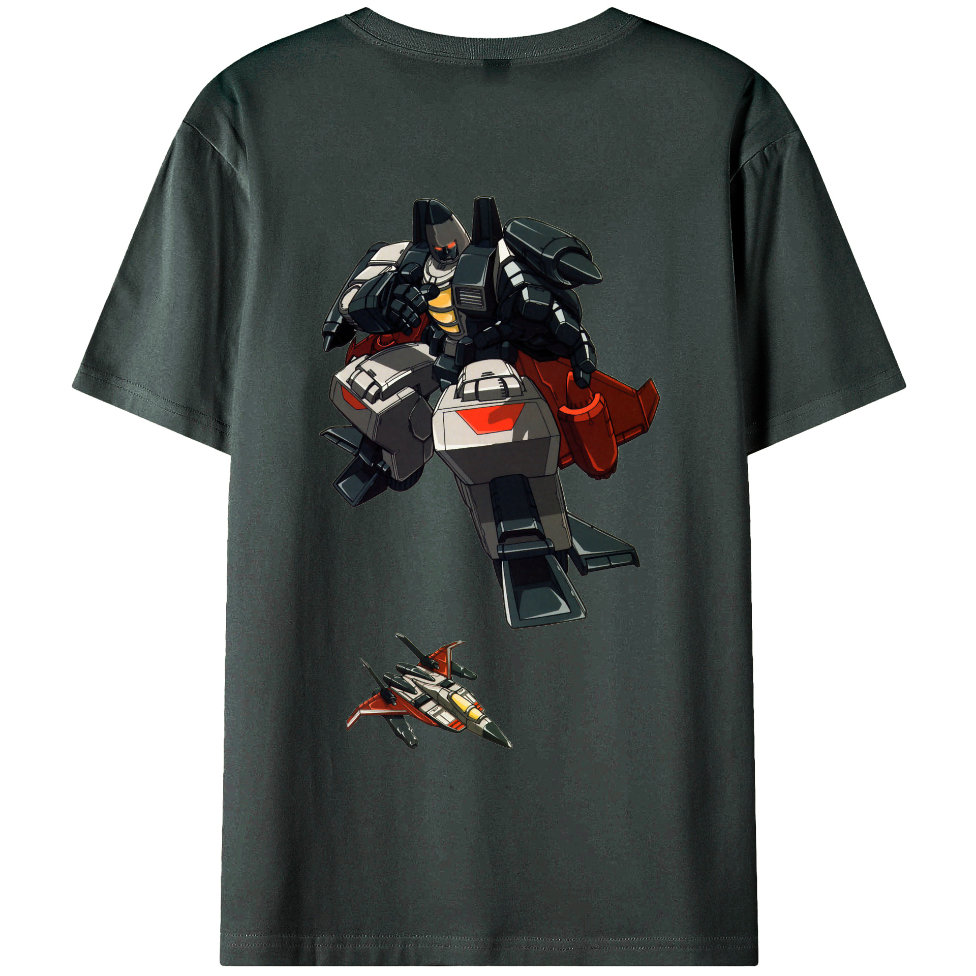 （画像用）  綿100％ メンズ半袖Tシャツ（バックプリント） 通気性